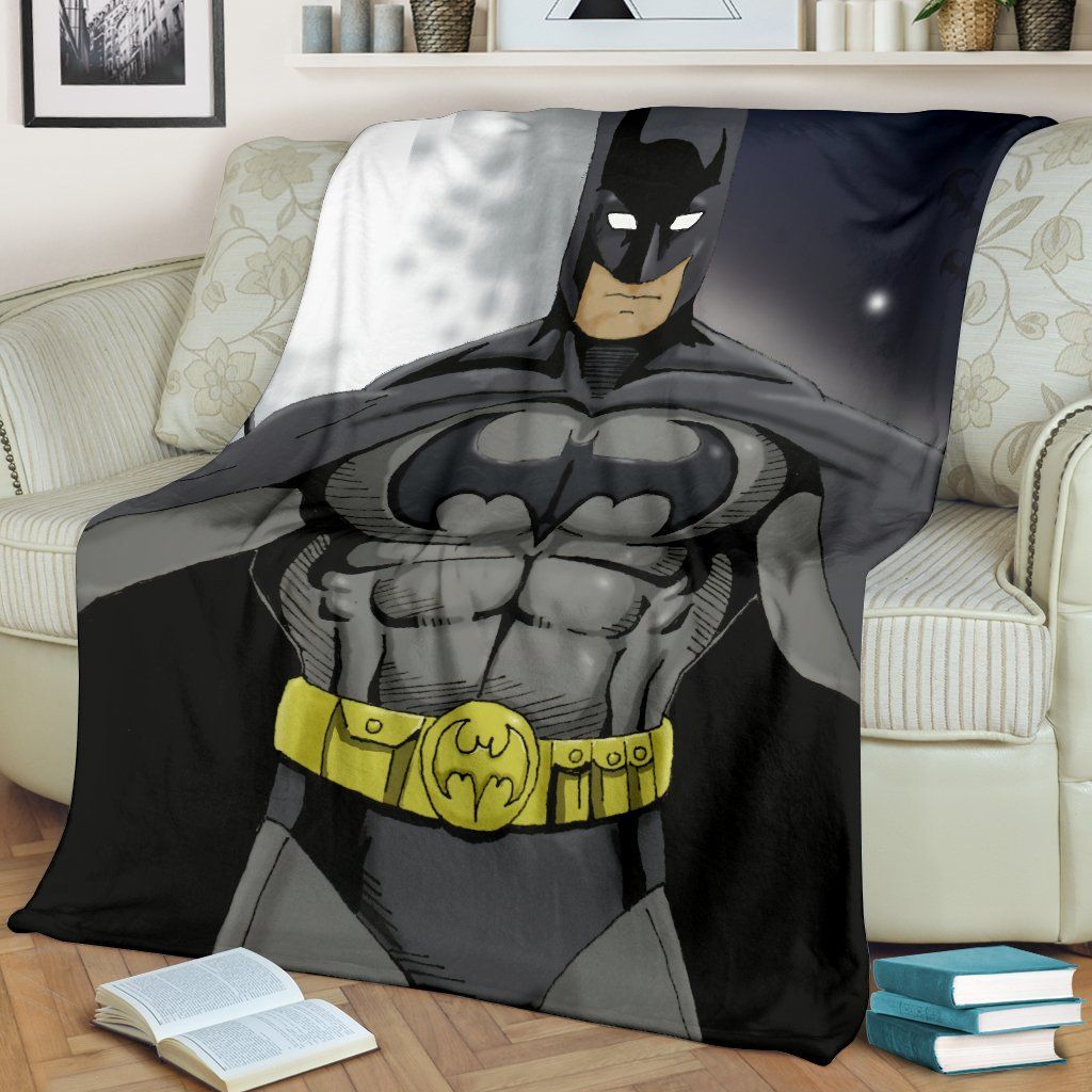 BATMAN DC FLEECE BLANKET GIFT FOR FAN BATMAN DC FLEECE BLANKET GIFT FOR FAN