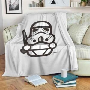 STORMTROOPER STAR WARS FLEECE BLANKET GIFT FOR FAN