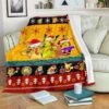 PIKACHU GIFT POKEMON CHRISTMAS FLEECE BLANKET GIFT FOR FAN