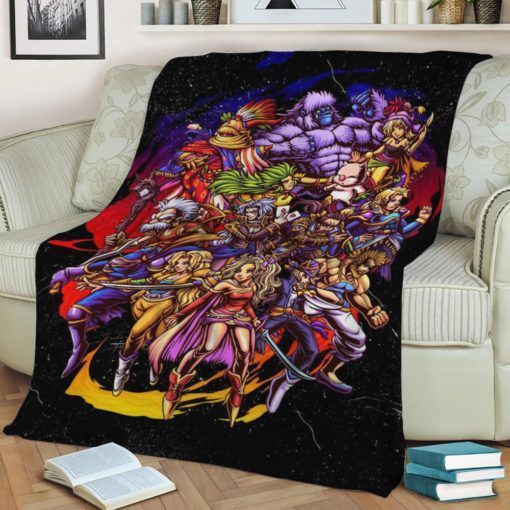 FINAL FANTASY VI BEST SELLER FLEECE BLANKET GIFT FOR FAN FINAL FANTASY VI BEST SELLER FLEECE BLANKET GIFT FOR FAN