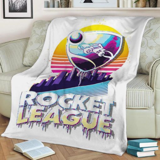 ROCKET LEAGUE FLEECE BLANKET GIFT FOR FAN ROCKET LEAGUE FLEECE BLANKET GIFT FOR FAN