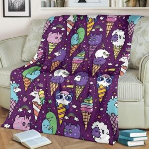 ICE CREAM BEST SELLER FLEECE BLANKET GIFT FOR FAN