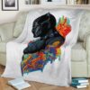 BLACK PANTHER KING?S HERITAGE MARVEL FLEECE BLANKET GIFT FOR FAN