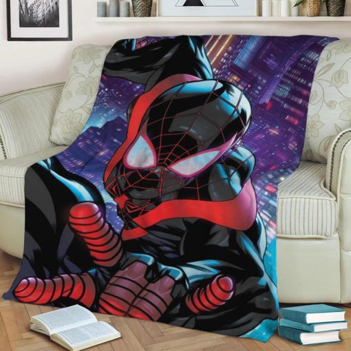 FRIENDLY NEIGHBORHOOD SPIDER-MAN MARVEL FLEECE BLANKET GIFT FOR FAN FRIENDLY NEIGHBORHOOD SPIDER-MAN MARVEL FLEECE BLANKET GIFT FOR FAN