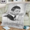 MR BEAN ROWAN ATKINSON FLEECE BLANKET GIFT FOR FAN