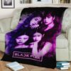 BLACK PINK FLEECE BLANKET GIFT FOR FAN