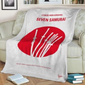 MY THE SEVEN SAMURAI BEST SELLER FLEECE BLANKET GIFT FOR FAN