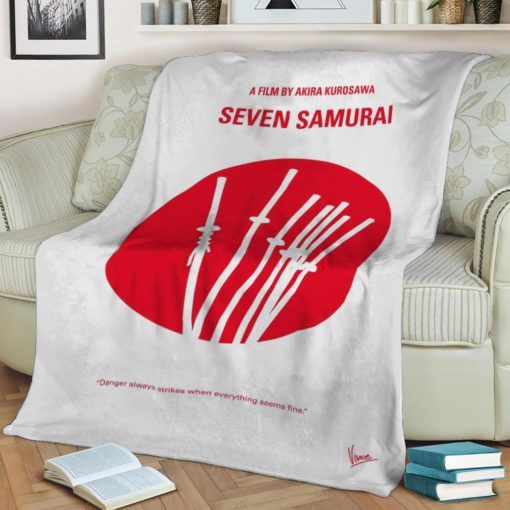 MY THE SEVEN SAMURAI BEST SELLER FLEECE BLANKET GIFT FOR FAN MY THE SEVEN SAMURAI BEST SELLER FLEECE BLANKET GIFT FOR FAN