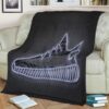 YEEZY SNEAKER FLEECE BLANKET GIFT FOR FAN