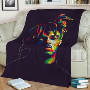 JUICE WORLD BEST SELLER FLEECE BLANKET GIFT FOR FAN