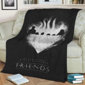 FRIENDS BEST SELLER FLEECE BLANKET GIFT FOR FAN