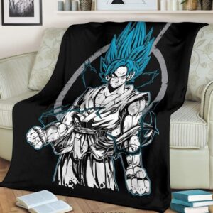 GOKU DRAGON BALL ANIME BEST SELLER FLEECE BLANKET GIFT FOR FAN