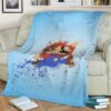 MARIO FLEECE BLANKET GIFT FOR FAN