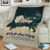 PULP FICTION FLEECE BLANKET GIFT FOR FAN