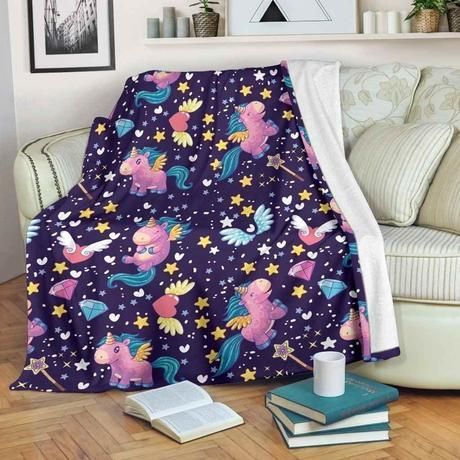 CUTE NIGHT STAR UNICORN BEST SELLER FLEECE BLANKET GIFT FOR FAN CUTE NIGHT STAR UNICORN BEST SELLER FLEECE BLANKET GIFT FOR FAN