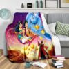 ALADDIN WALT DISNEY FLEECE BLANKET GIFT FOR FAN