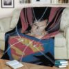 SUPERMAN TRINITY FLEECE BLANKET GIFT FOR FAN