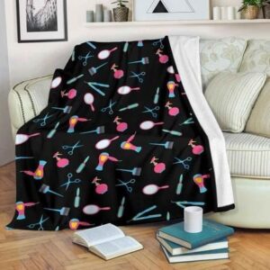 HAIR TOOLS FLEECE BLANKET GIFT FOR FAN