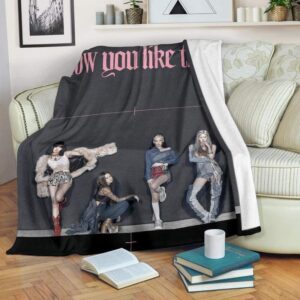 BLACKPINK HOW YOU LIKE THAT BEST SELLER FLEECE BLANKET GIFT FOR FAN