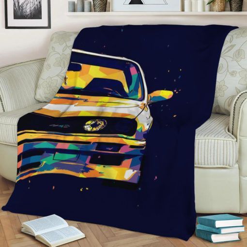 RETRO RACING CAR FLEECE BLANKET GIFT FOR FAN RETRO RACING CAR FLEECE BLANKET GIFT FOR FAN