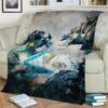 PACIFIC RIM UPRISING FLEECE BLANKET GIFT FOR FAN