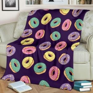 DONUT BESTSELLER FLEECE BLANKET GIFT FOR FAN