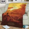 REY STAR WARS FLEECE BLANKET GIFT FOR FAN
