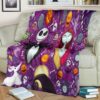 JACK SKELLINGTON AND SALLY FLEECE BLANKET GIFT FOR FAN