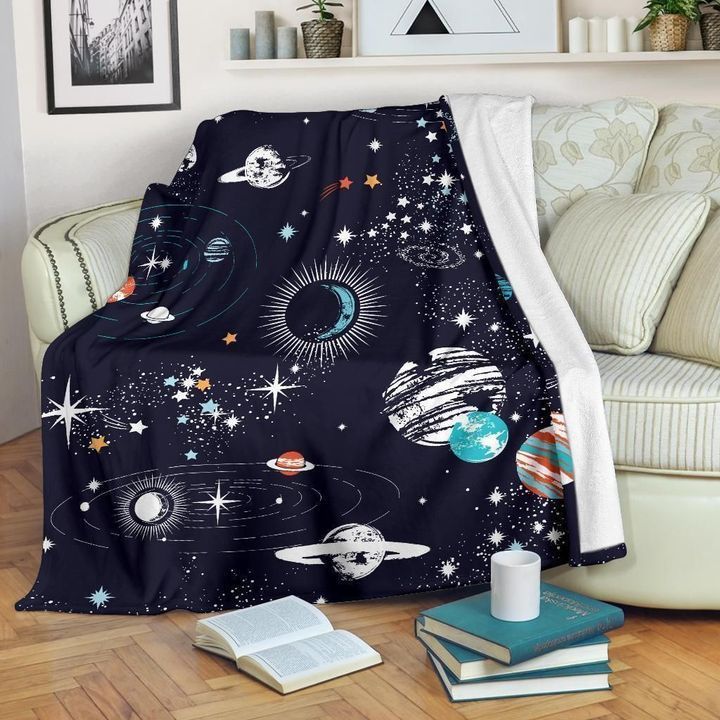 UNIVERSE GALAXY OUTER SPACE FLEECE BLANKET GIFT FOR FAN UNIVERSE GALAXY OUTER SPACE FLEECE BLANKET GIFT FOR FAN