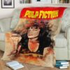 PULP FICTION FLEECE BLANKET GIFT FOR FAN