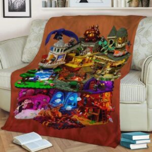 SOULS DEMAKE FLEECE BLANKET GIFT FOR FAN