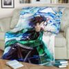 DEMON SLAYER ANIME JAPAN BEST SELLER FLEECE BLANKET GIFT FOR FAN