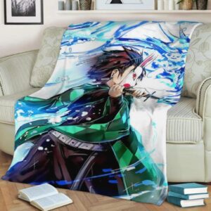 DEMON SLAYER ANIME JAPAN BEST SELLER FLEECE BLANKET GIFT FOR FAN