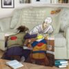 NARUTO BEST ANIME QUOTES FAMILY FLEECE BLANKET GIFT FOR FAN