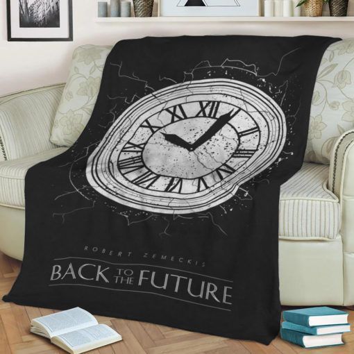 BACK TO THE FUTURE FLEECE BLANKET GIFT FOR FAN BACK TO THE FUTURE FLEECE BLANKET GIFT FOR FAN