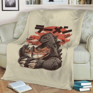KAIJU’S RAMEN ANIME JAPAN BEST SELLER FLEECE BLANKET GIFT FOR FAN