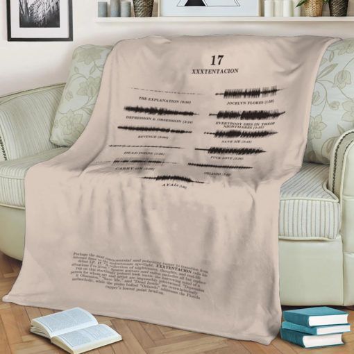17 BY XXXTENTACION BEST SELLER FLEECE BLANKET GIFT FOR FAN 17 BY XXXTENTACION BEST SELLER FLEECE BLANKET GIFT FOR FAN