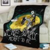 NIGHTMARE BEFORE CHRISTMAS FLEECE BLANKET GIFT FOR FAN