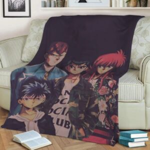 YU YU HAKUSHO ANIME JAPAN BEST SELLER FLEECE BLANKET GIFT FOR FAN