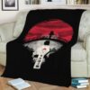 UCHIHA NIGHT ANIME JAPAN BEST SELLER FLEECE BLANKET GIFT FOR FAN
