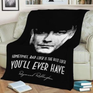 RAYMOND REDDINGTON FLEECE BLANKET GIFT FOR FAN