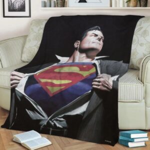 SUPERMAN DC FLEECE BLANKET GIFT FOR FAN