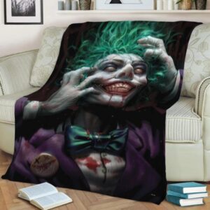 JOKER DC FLEECE BLANKET GIFT FOR FAN