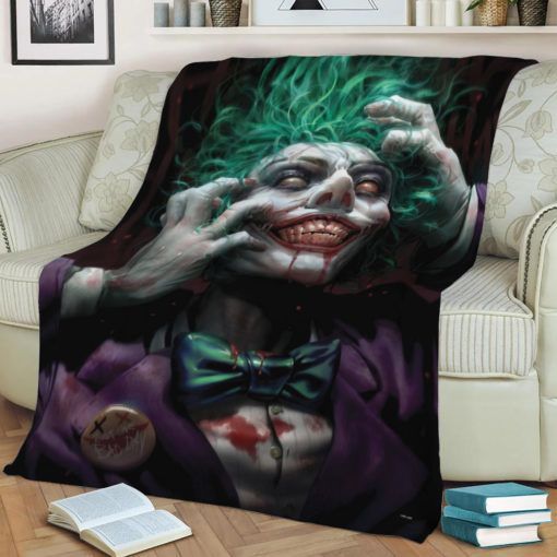 JOKER DC FLEECE BLANKET GIFT FOR FAN JOKER DC FLEECE BLANKET GIFT FOR FAN