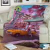 FIRST KISS 80S NOSTALGIA FLEECE BLANKET GIFT FOR FAN