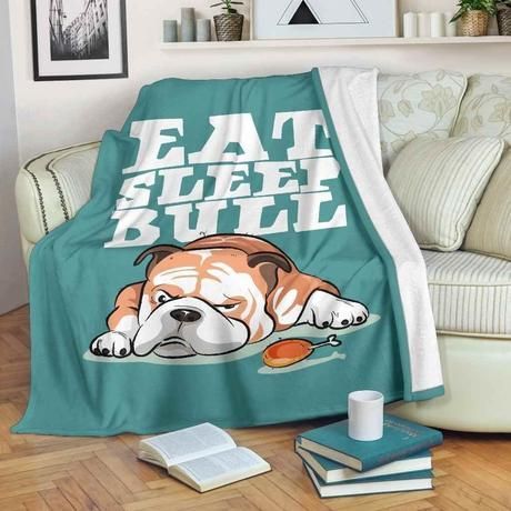 EAT SLEEP BULL BESTSELLER FLEECE BLANKET GIFT FOR FAN EAT SLEEP BULL BESTSELLER FLEECE BLANKET GIFT FOR FAN