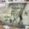 METAL GEAR BEST SELLER FLEECE BLANKET GIFT FOR FAN