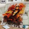 RESIDENT EVIL MOVIE FLEECE BLANKET GIFT FOR FAN