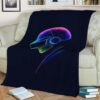 DAFT PUNK POP ART FLEECE BLANKET GIFT FOR FAN