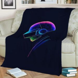 DAFT PUNK POP ART FLEECE BLANKET GIFT FOR FAN